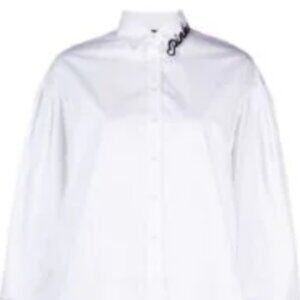Pinko Bishop-Sleeved Cotton Shirt